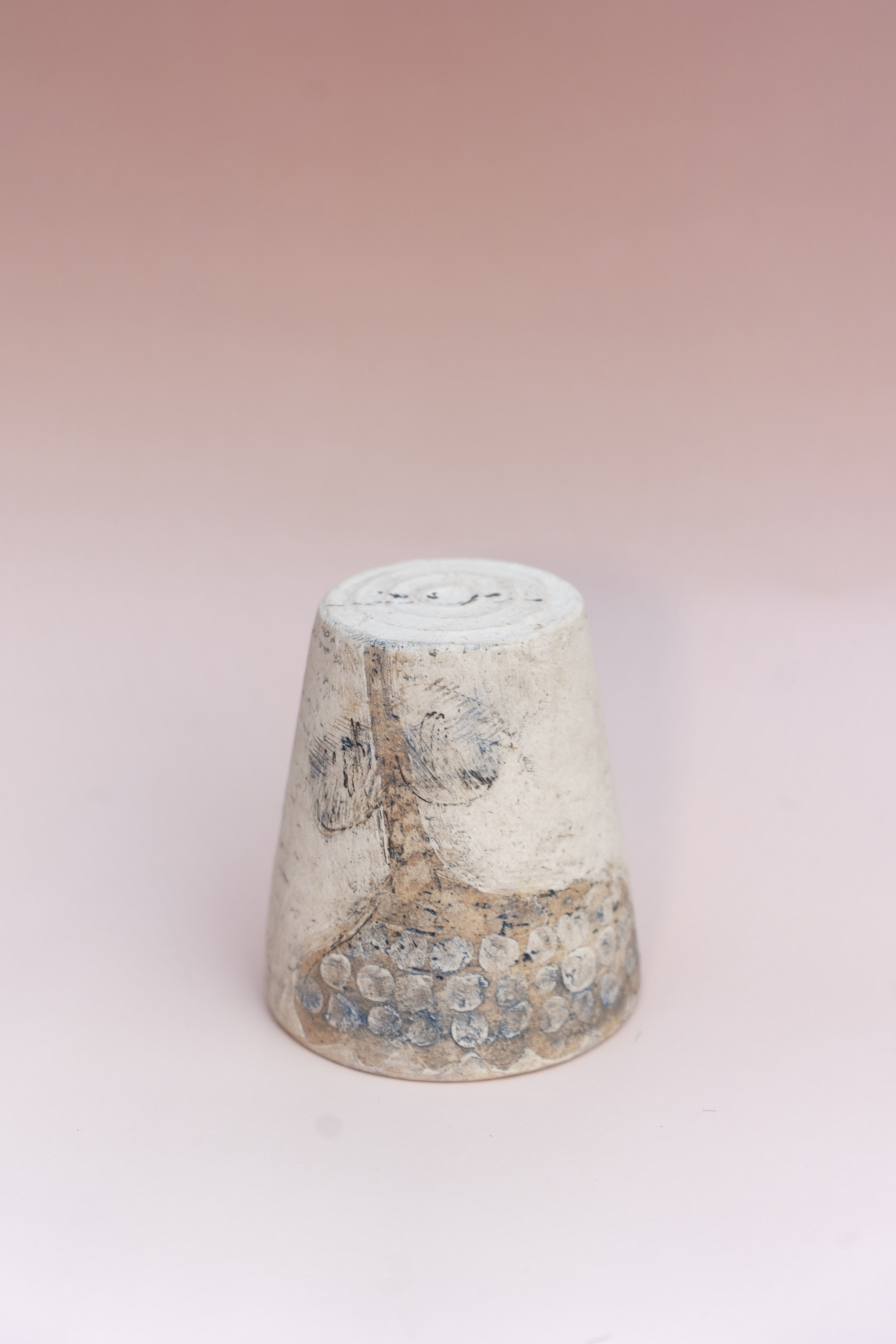 Flower Theme Handmade Tea Cup